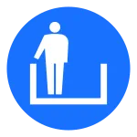 Please Stand On The Left SVG Icon